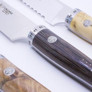 Bloc Gourmet Couteaux Laguiole En Aubrac Bois Mixtes 03