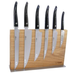 Bloc Gourmet Couteaux Laguiole En Aubrac Ebene 00