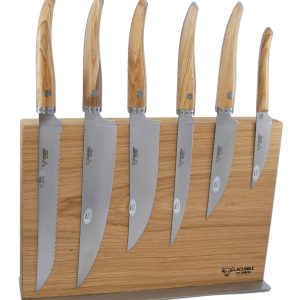 Bloc Gourmet Couteaux Laguiole En Aubrac Olivier 01