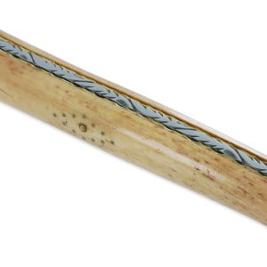 Couteau Forge De Laguiole Couteau De La Chance Manche En Os Vieilli Plein Manche 1 Piece 12 Cm 03