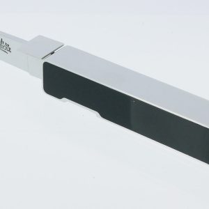 Couteau Forge De Laguiole Furtivo Designer Ora Ito Acrylique Noir Plein Manche Forme Cubique 1 Piece Finition Brillante 11cm 04