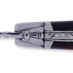 Couteau Laguiole Antan Manche Bois De Violette 1 Mitre Inox Brillant 1 Piece 12cm 02