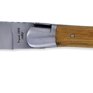 Couteau Laguiole Antan Manche Chataignier 1 Mitre Inox Brosse 1 Piece 12cm 01