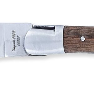 Couteau Laguiole Antan Manche En Noyer 1 Mitre Inox Brosse 1 Piece 12cm 01