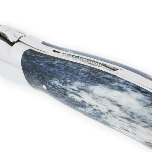 Couteau Laguiole De Chasse Arbalete Manche Os De Girafe 12cm 01