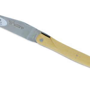 Couteau Laguiole En Aubrac 1 Piece 12cm Plein Manche Buis 01