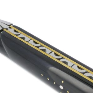 Couteau Laguiole En Aubrac Droit 1 Piece 13 Cm Buffle Plein Manche Lame Inox Brosse 03