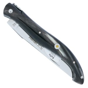 Couteau Laguiole En Aubrac Le Coupe Buffle Origine Porsche Plein Manche 12 Cm Finition Brillante 00