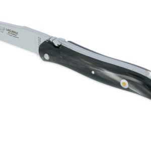 Couteau Laguiole En Aubrac Le Coupe Buffle Origine Porsche Plein Manche 12 Cm Finition Brillante 01