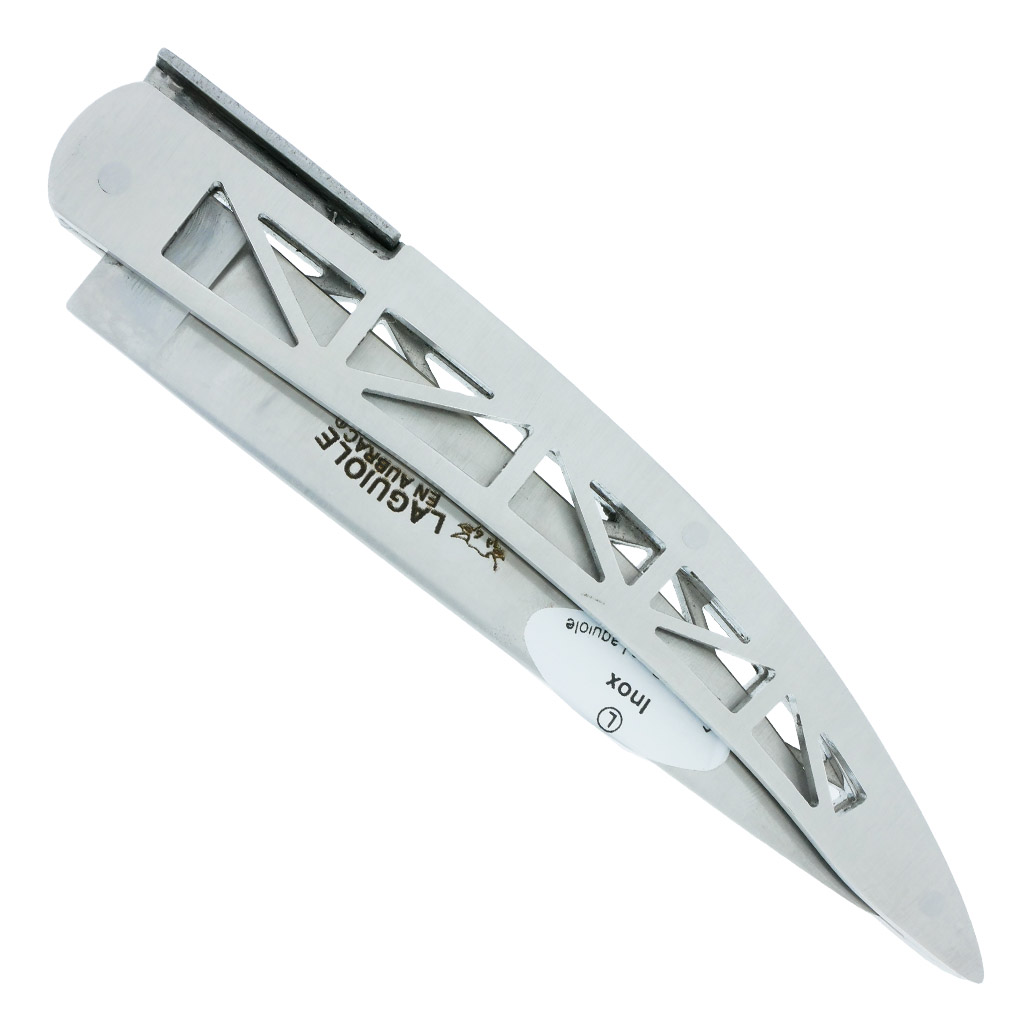 Couteau Laguiole En Aubrac Origine Golden Gate Inox Brosse San Francisco Collection 00