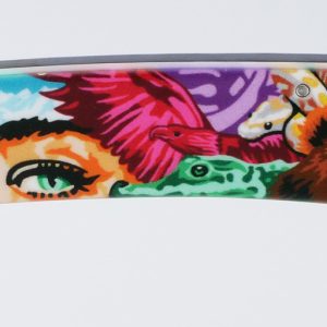 Couteau Le Coq Francais Pop Art Par Nokat 02