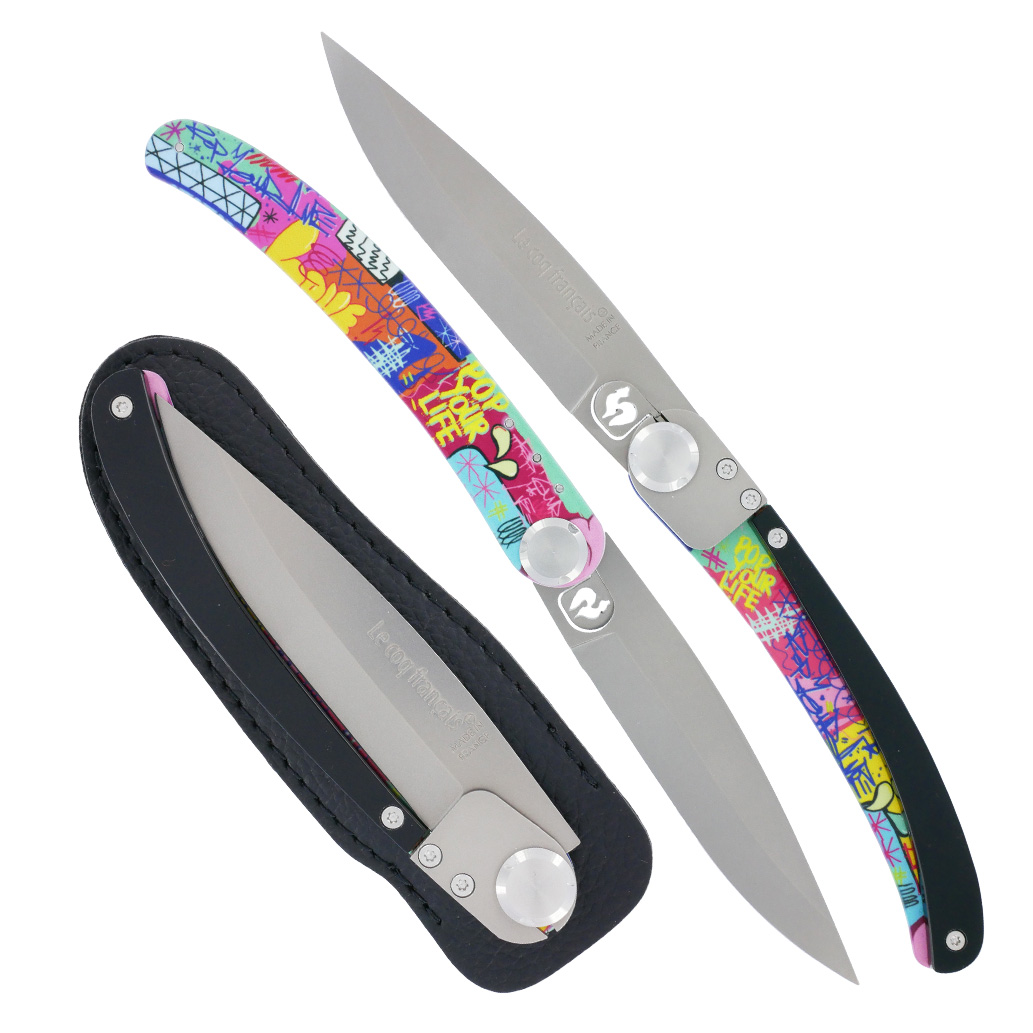 Couteau Le Coq Francais Pop Art Par Pepop Pop Your Life 00