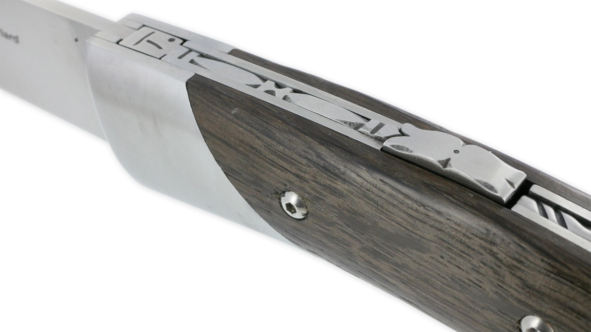 Couteau Le Thiers Chambriard Trappeur Grand Cru Manche En Chene Des Marais Morta Avec Tire Bouchon 12cm 04