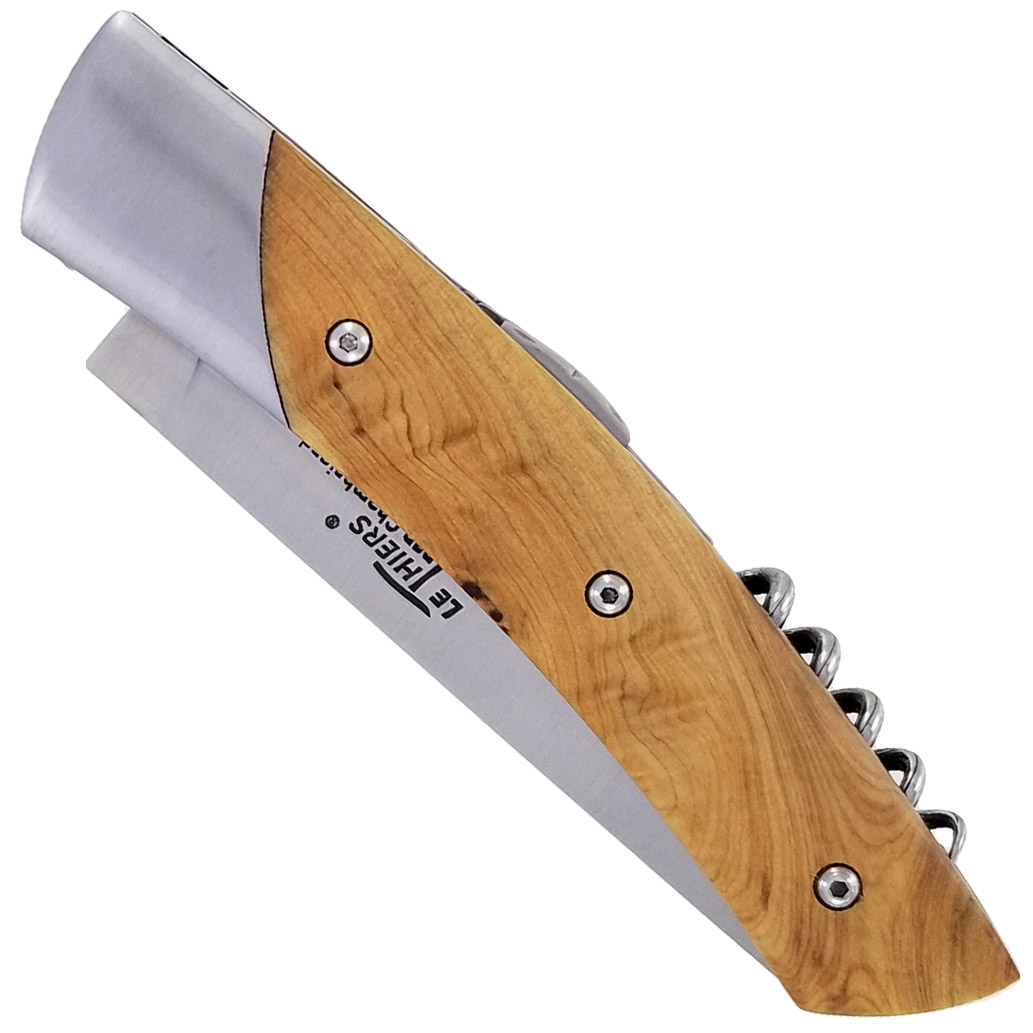 Couteau Le Thiers Chambriard Trappeur Grand Cru Manche En Genevrier 12cm 00