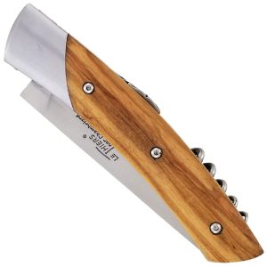 Couteau Le Thiers Chambriard Trappeur Grand Cru Manche En Olivier 12cm 00