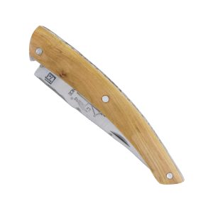 Couteau Le Thiers Laguiole Arbalete Plein Manche En Genevrier Tres Petit Couteau 8 Cm 00