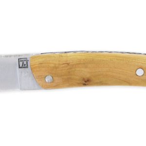 Couteau Le Thiers Laguiole Arbalete Plein Manche En Genevrier Tres Petit Couteau 8 Cm 01