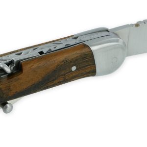 Couteau Pliant Douris Chastel Le Pionnier Multi Lames 3 Pieces Bocote 11cm 02