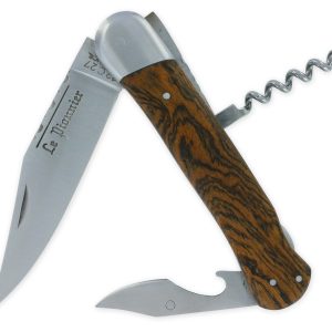 Couteau Pliant Douris Chastel Le Pionnier Multi Lames 3 Pieces Bocote 11cm 03