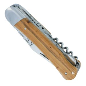 Couteau Pliant Douris Chastel Le Pionnier Multi Lames 3 Pieces Genevrier 11cm 00