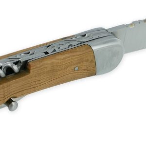 Couteau Pliant Douris Chastel Le Pionnier Multi Lames 3 Pieces Genevrier 11cm 02