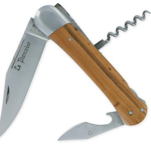 Couteau Pliant Douris Chastel Le Pionnier Multi Lames 3 Pieces Genevrier 11cm 03