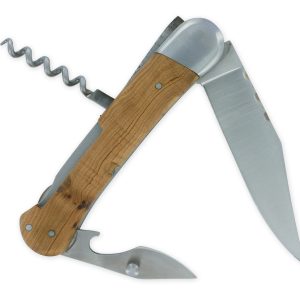 Couteau Pliant Douris Chastel Le Pionnier Multi Lames 3 Pieces Genevrier 11cm 04