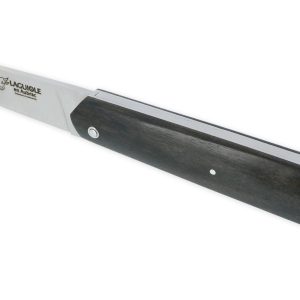 Couteau Pliant Laguiole En Aubrac Le Bee Back En Ebene Plein Manche Finition Brosse 04