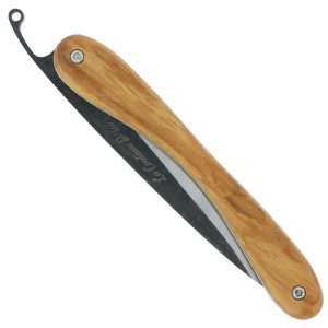 Couteau Pliant Laguiole En Aubrac Le Couteau Ici Manche En Olivier Lame Brut De Forge 00