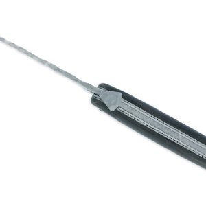 Couteau Prestige Forge De Laguiole Rambaud Mitre Arriere Manche Fibre Carbone Double Platines Finition Silex 02