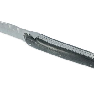 Couteau Prestige Forge De Laguiole Rambaud Mitre Arriere Manche Fibre Carbone Double Platines Finition Silex 03