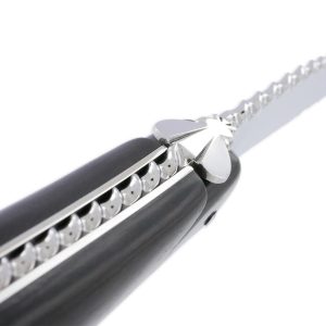 Couteau Prestige Forge De Laguiole Rambaud Plein Manche En Ebene Ressort Torsade 04