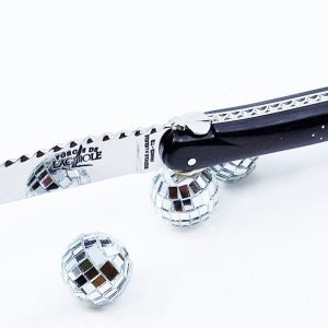 Couteau Prestige Forge De Laguiole Rambaud Plein Manche En Ebene Ressort Torsade 08