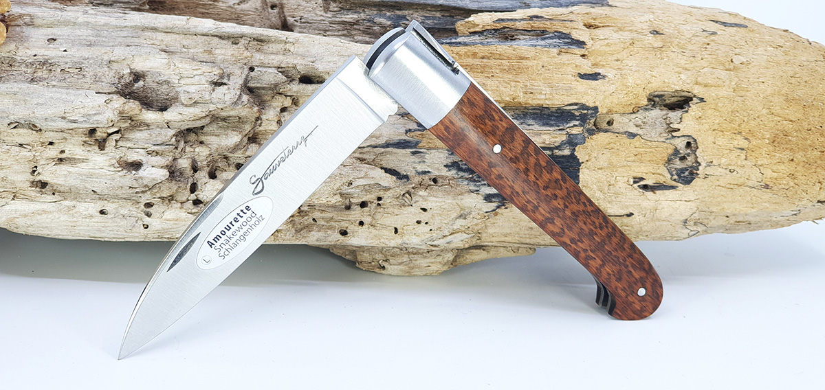 Couteau Sauveterre 1piece 11cm Manche Amourette 1 Mitre Inox Brosse 02