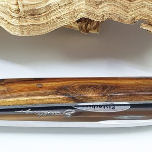 Couteau Sauveterre 1piece 11cm Manche Pistachier 1 Mitre Inox Brosse 04