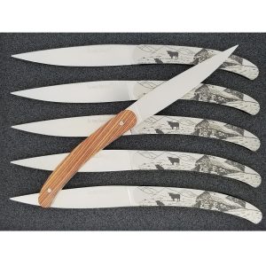 Couteaux Table Le Coq Francais Aubrac 00