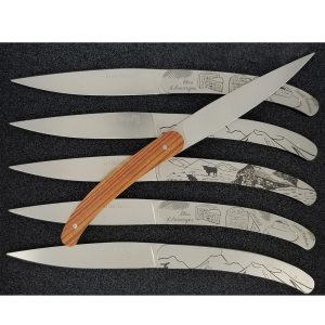 Couteaux Table Le Coq Francais Auvergne 00