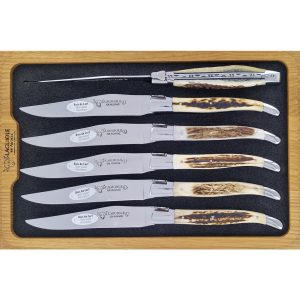 Couteaux Table Lea Bois De Cerf 01