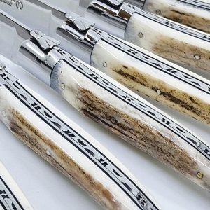 Couteaux Table Lea Bois De Cerf 02