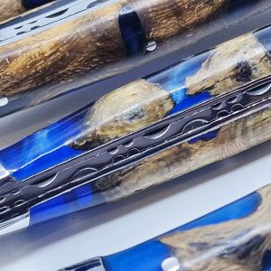 Couteaux Table Lea Cactus Bleu 04