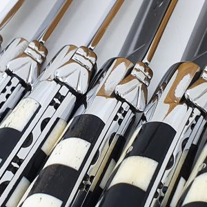 Couteaux Table Lea Damier Os Ebene 03