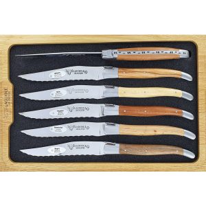 Couteaux Table Lea Dentes Steak Bois De France 01