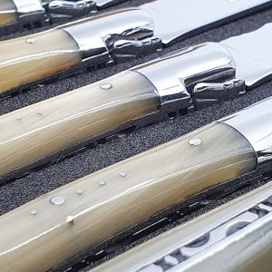 Couteaux Table Lea Dentes Steak Pointe De Corne 02