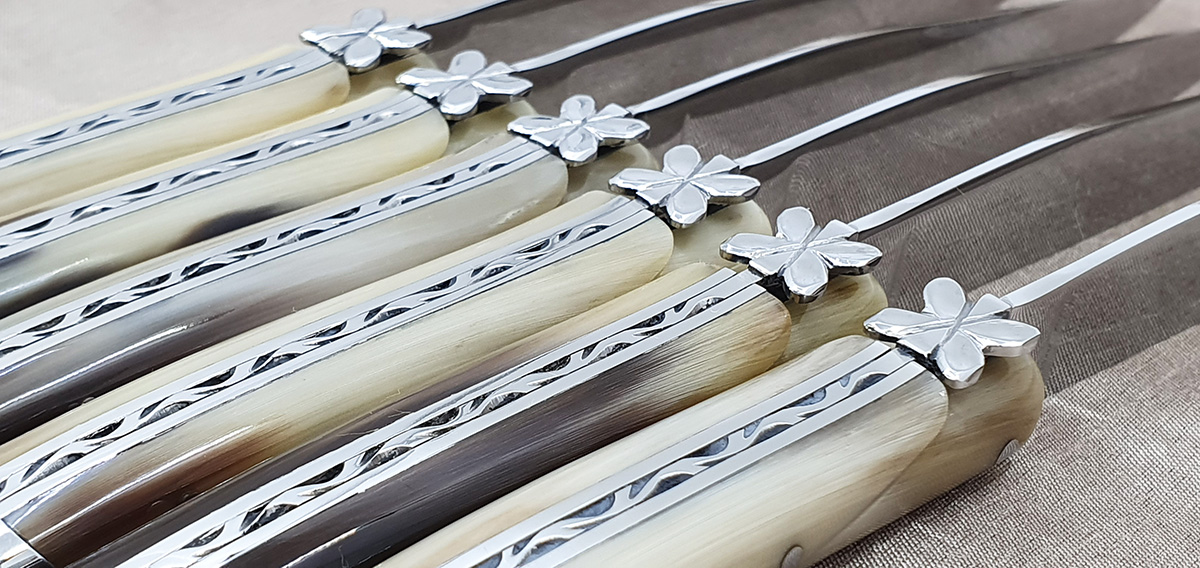 Couteaux Table Lea L Aubracien Pointe De Corne 02