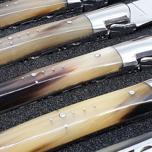 Couteaux Table Lea Laguiole Pointe De Corne 02