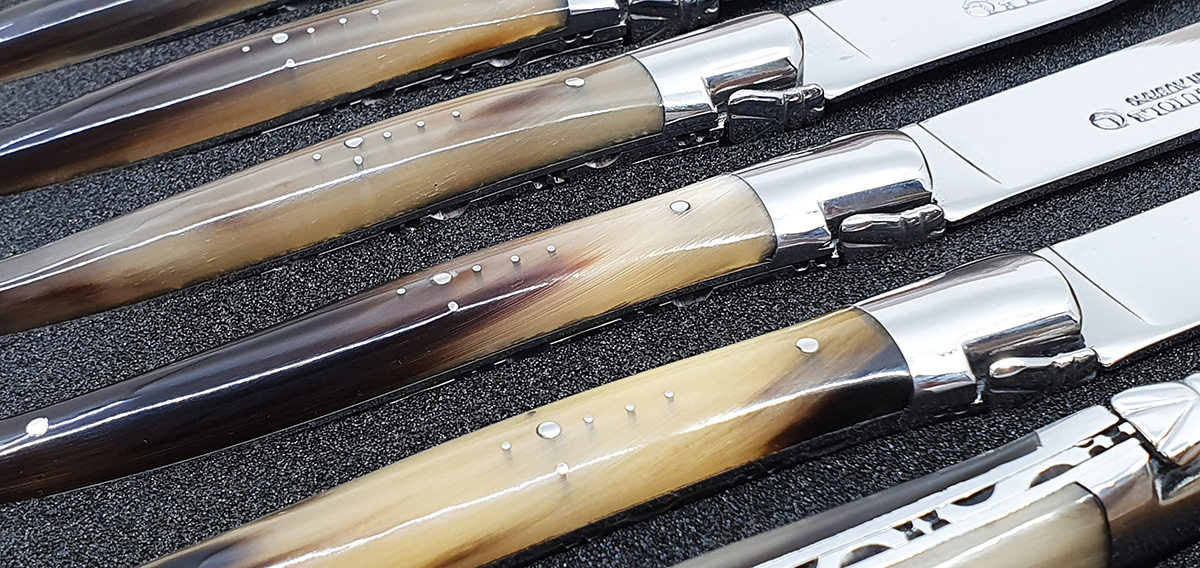 Couteaux Table Lea Laguiole Pointe De Corne 02