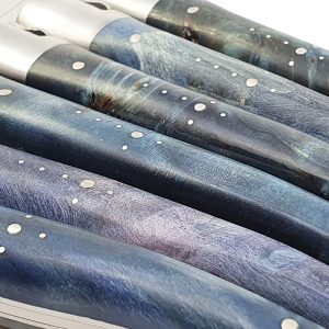 Couteaux Table Lea Loupe Peuplier Bleu 02