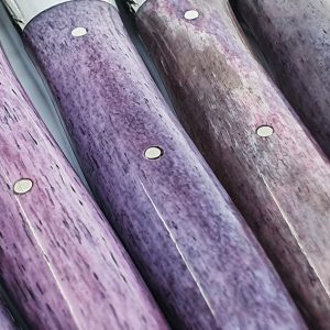 Couteaux Table Lea Os Chameau Lie De Vin 04