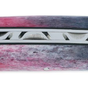 Couteaux Pliants Arbalete Thiers 1p12cm Os Saumon Gris 03