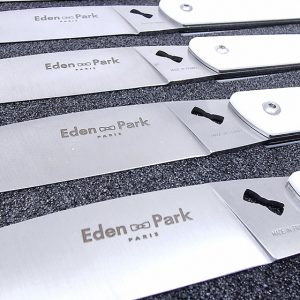 Eden Park White Acrylic Table Knives Set Of 6